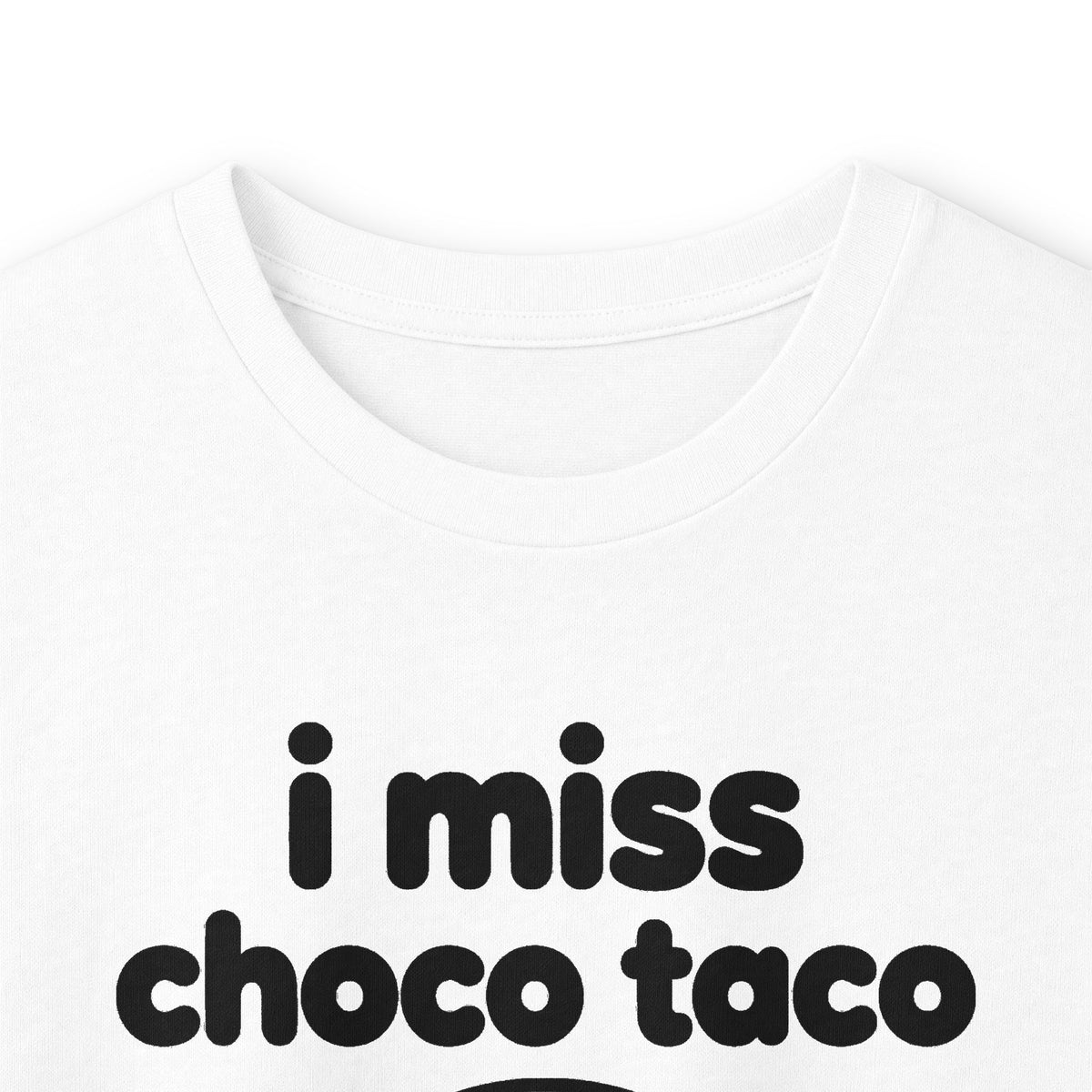 i miss choco taco long sleeve tee - White