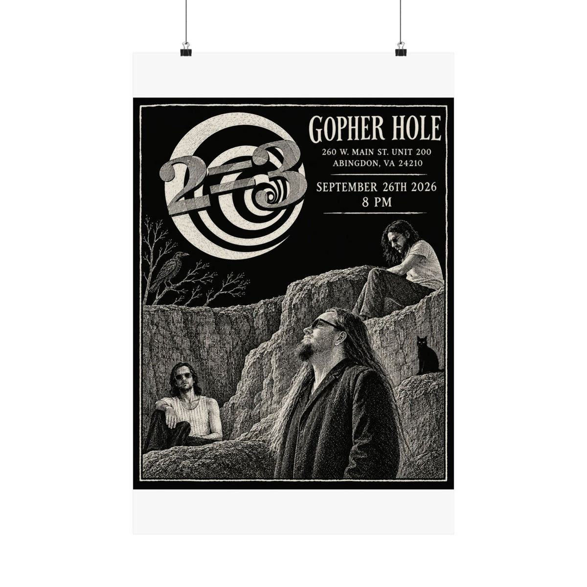 Matte Vertical Posters by 2equals3