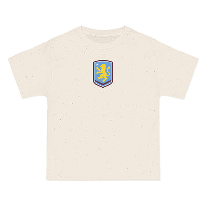 Birmingham Soccer Heavyweight Tee — Natural, Aqua, Gold & Maroon