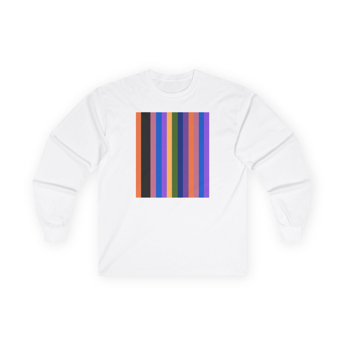 plate 272 long sleeve tee - White by onlycolor