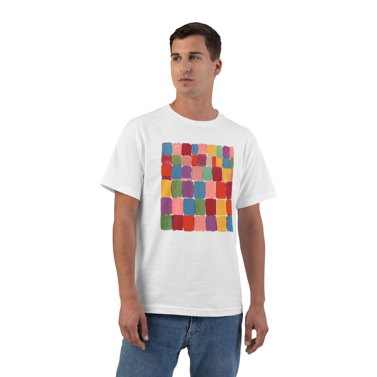 plate 318 beefy tee - White