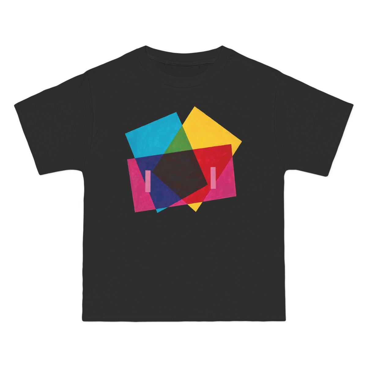 plate 009 beefy tee - Black by onlycolor