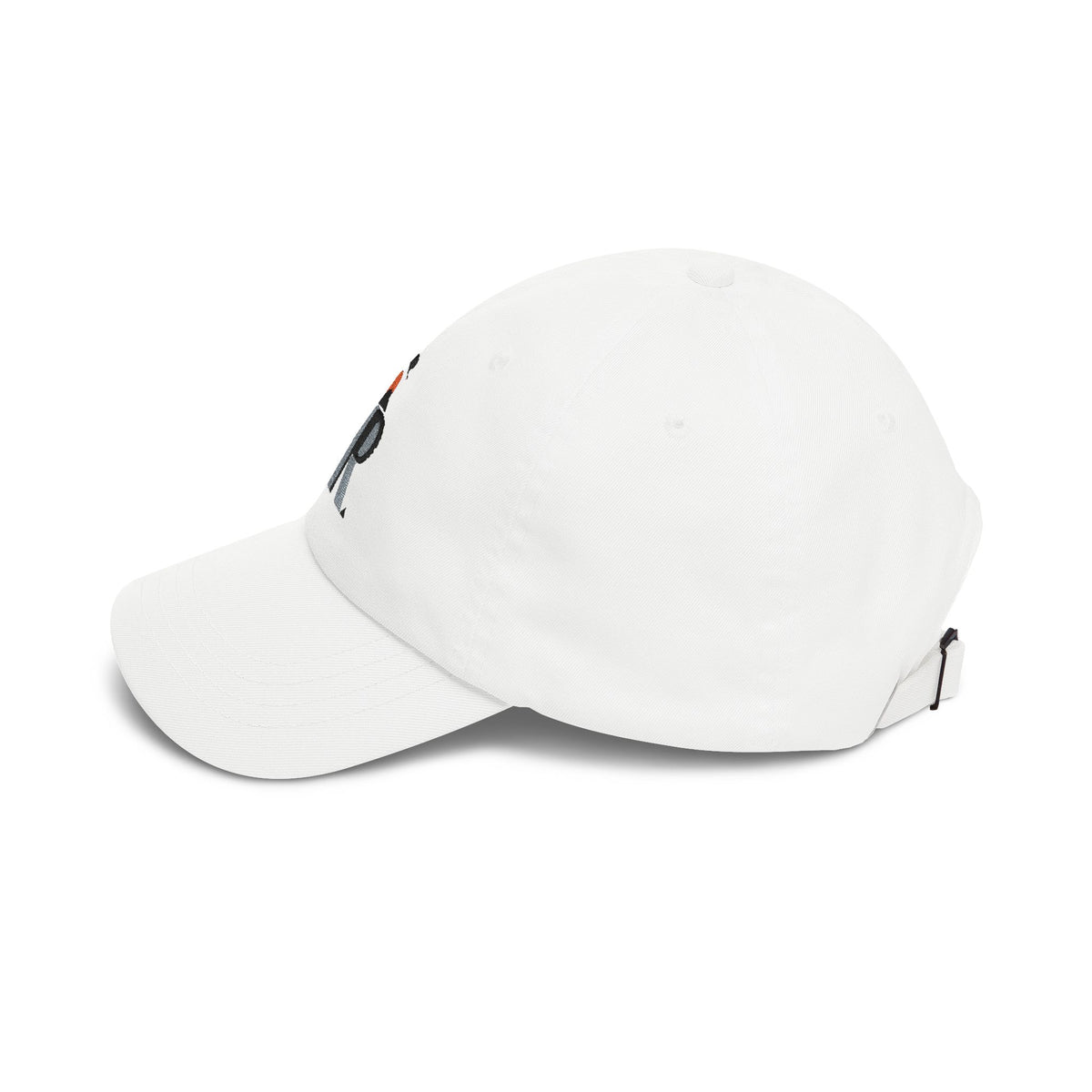 Colorado Baseball Dad Cap — Embroidered, Black, Grey & Orange