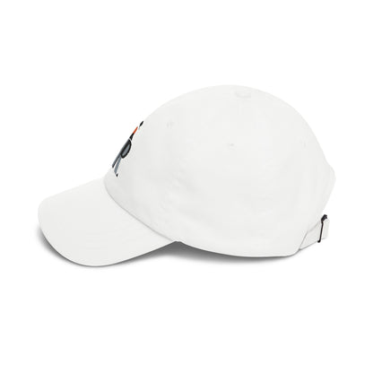 Colorado Baseball Dad Cap — Embroidered, Black, Grey & Orange
