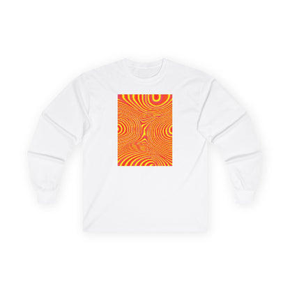 plate 388 long sleeve tee - White