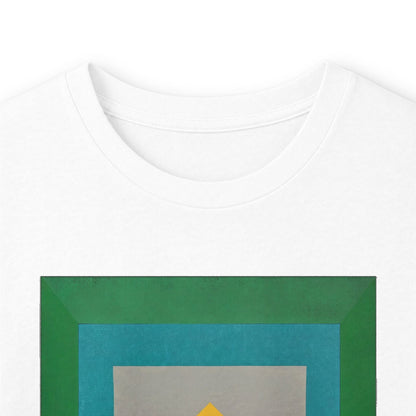 plate 015 long sleeve tee - White