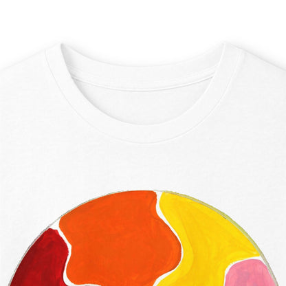 plate 091 long sleeve tee - White