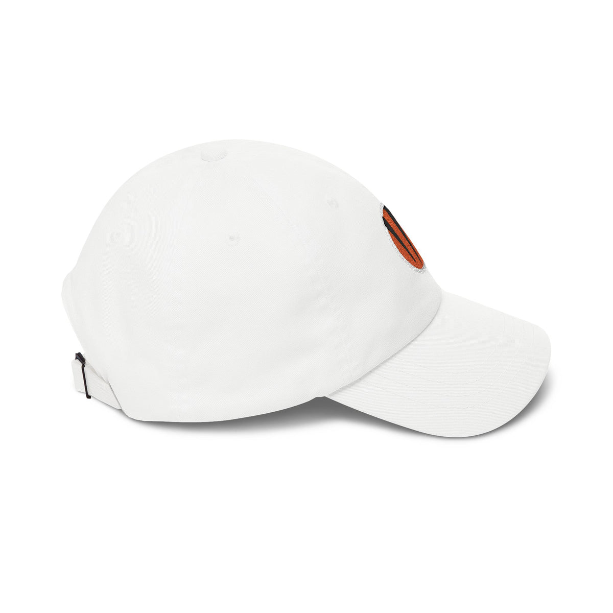 Cincinnati Football Dad Cap — Embroidered, Orange, Black & White