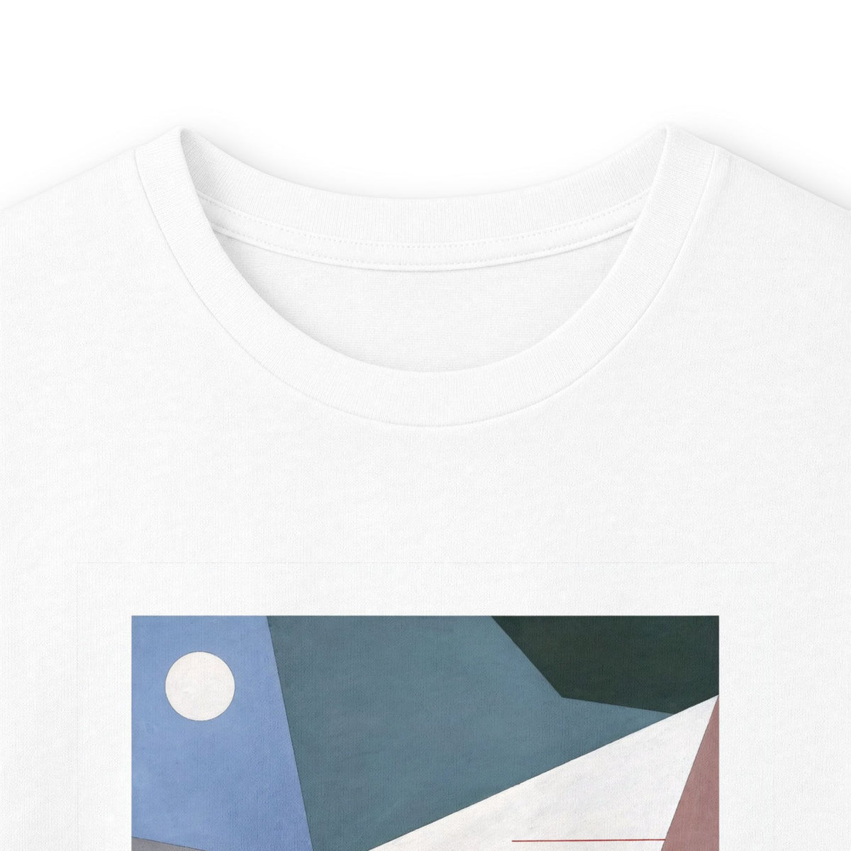 plate 344 long sleeve tee - White