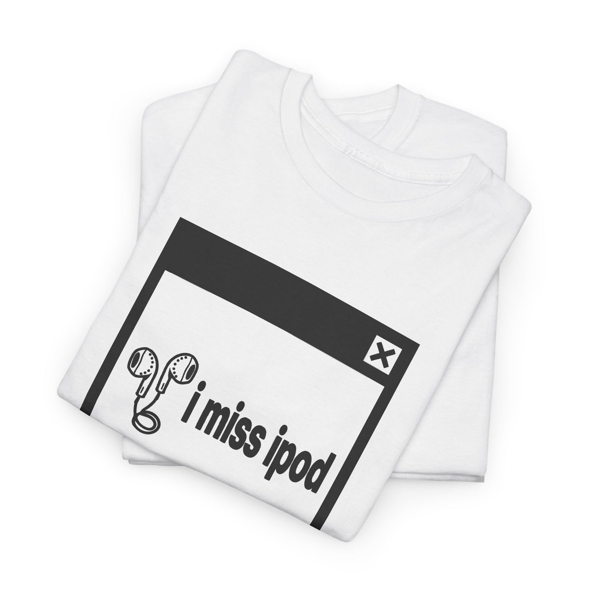 i miss ipod error tee - White by lonelyboi