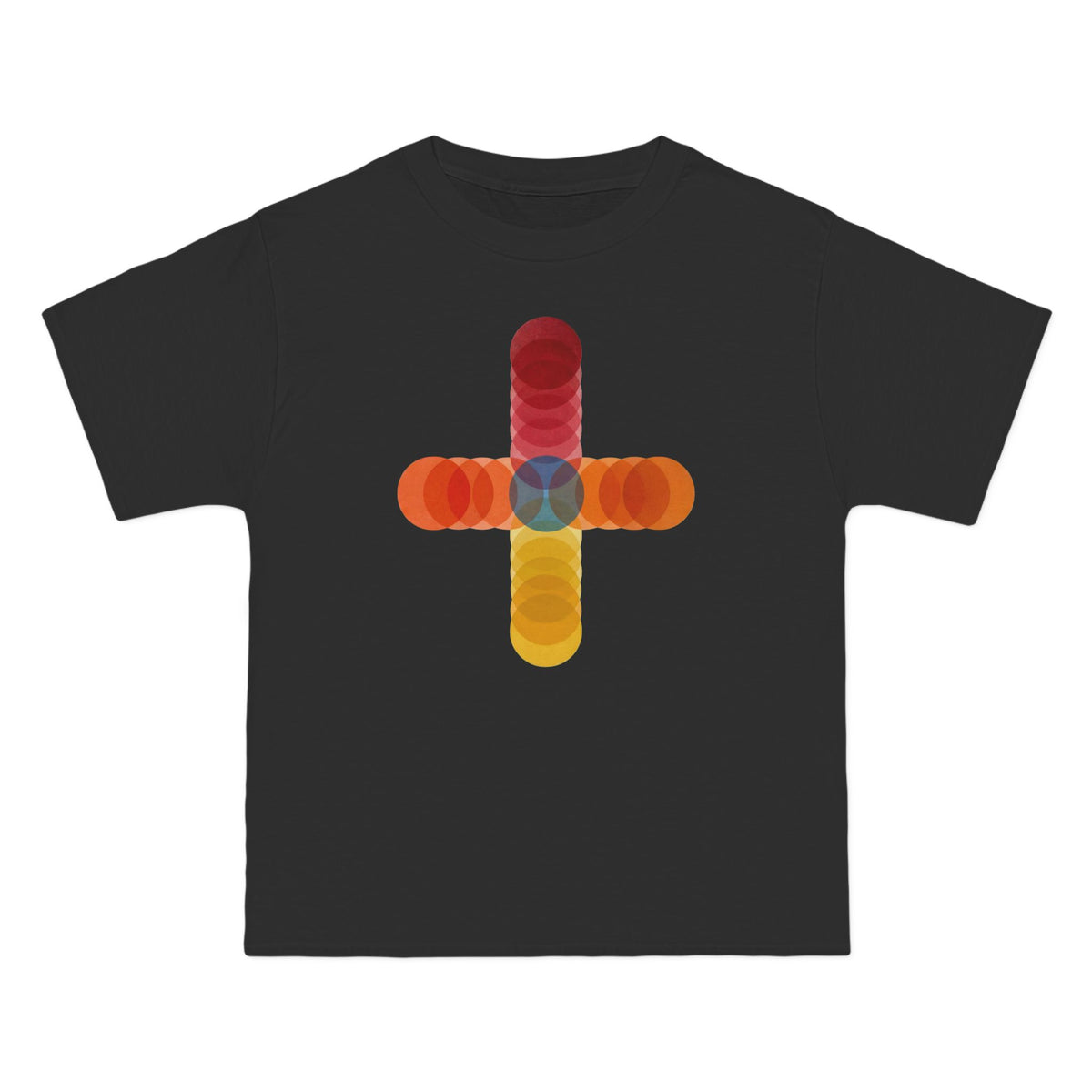 plate 166 beefy tee - Black