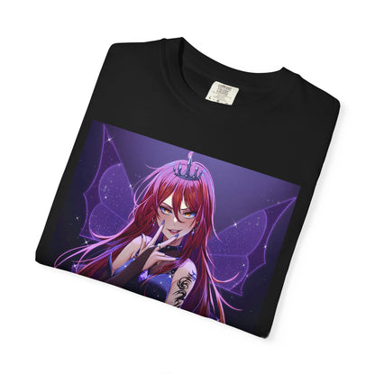 Unisex Garment-Dyed T-shirt(Dark-Bloom: Requiem)