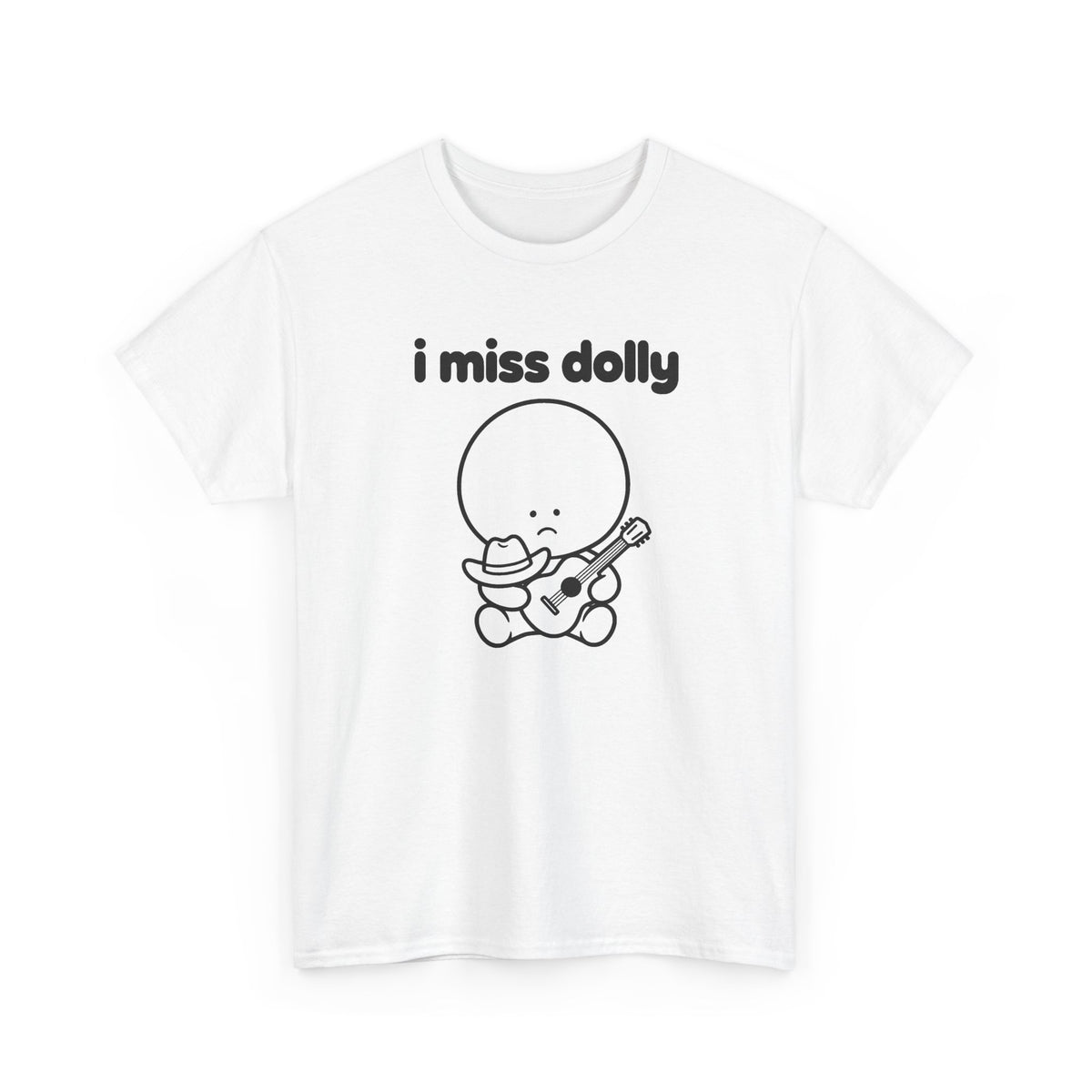 i miss dolly tee - White