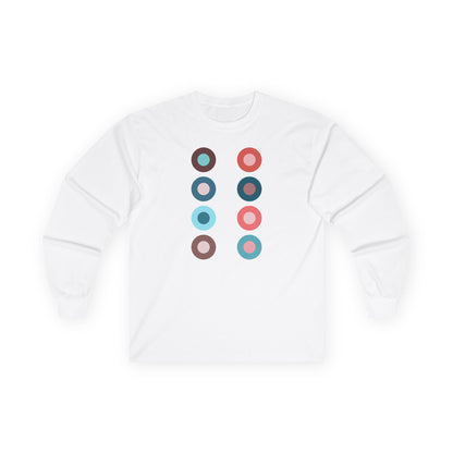 plate 138 long sleeve tee - White