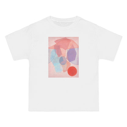 plate 067 beefy tee - White