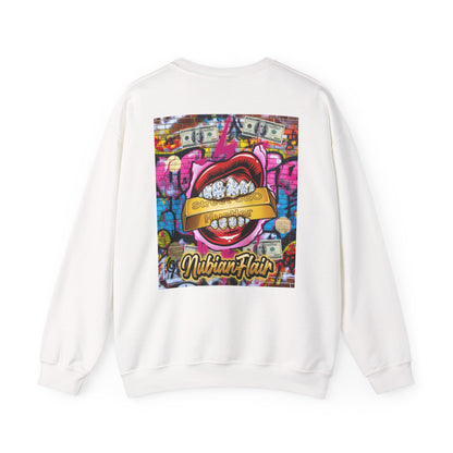 nubianflair Crewneck Sweatshirt — creator merch on MRCH