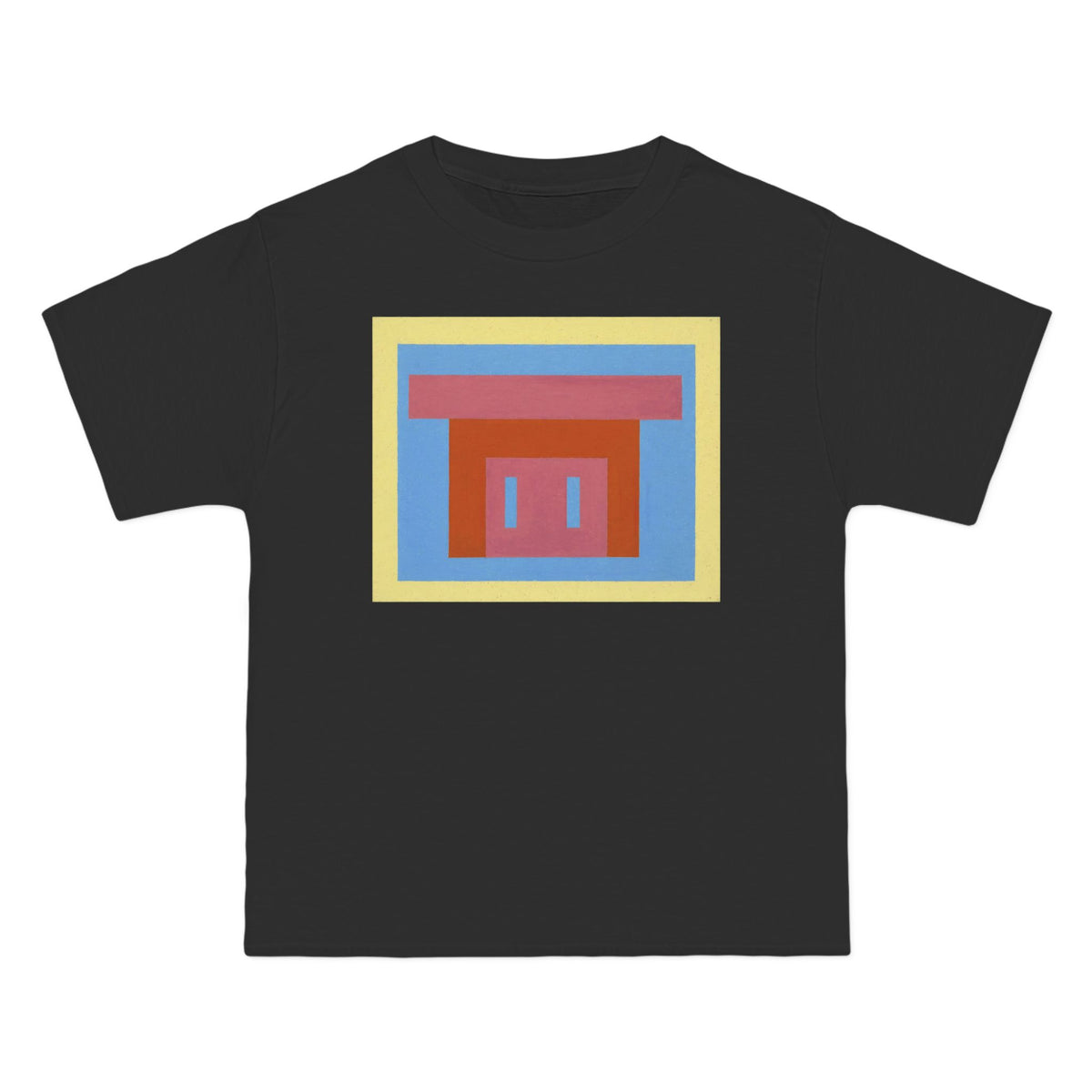 plate 013 beefy tee - Black by onlycolor