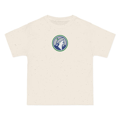 Minnesota Basketball Heavyweight Tee — Natural, Royal, Grey & White