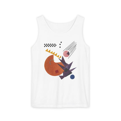plate 073 tank - White