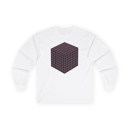 plate 365 long sleeve tee - White