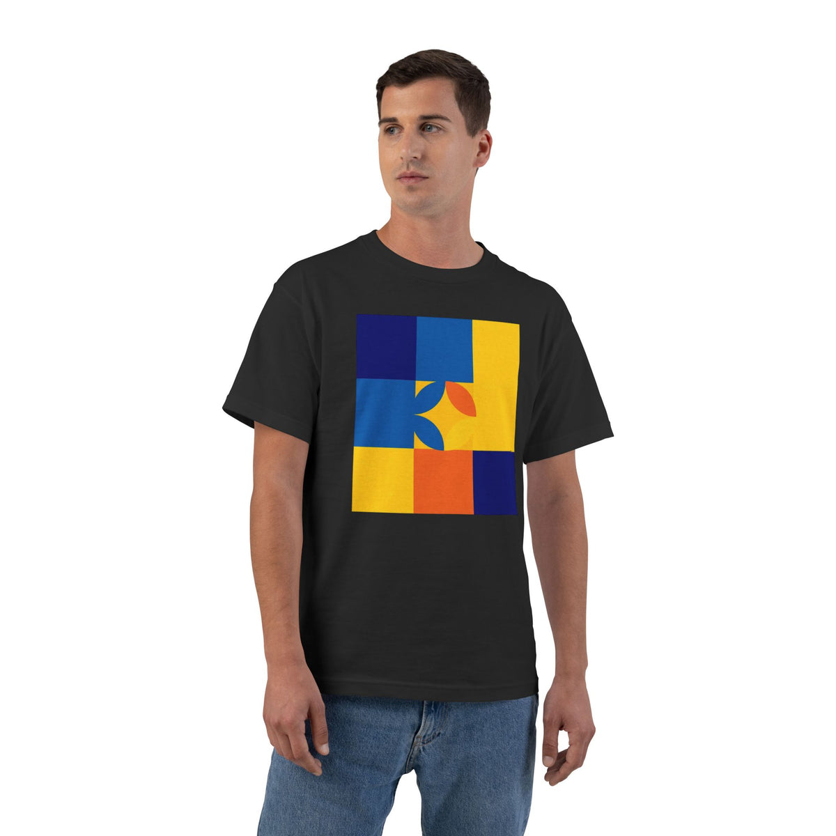 plate 378 beefy tee - Black