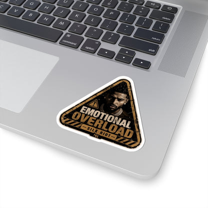 Silk Riot | Emotional Overload Warning Sticker