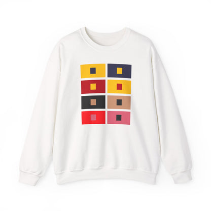 plate 259 crewneck - White