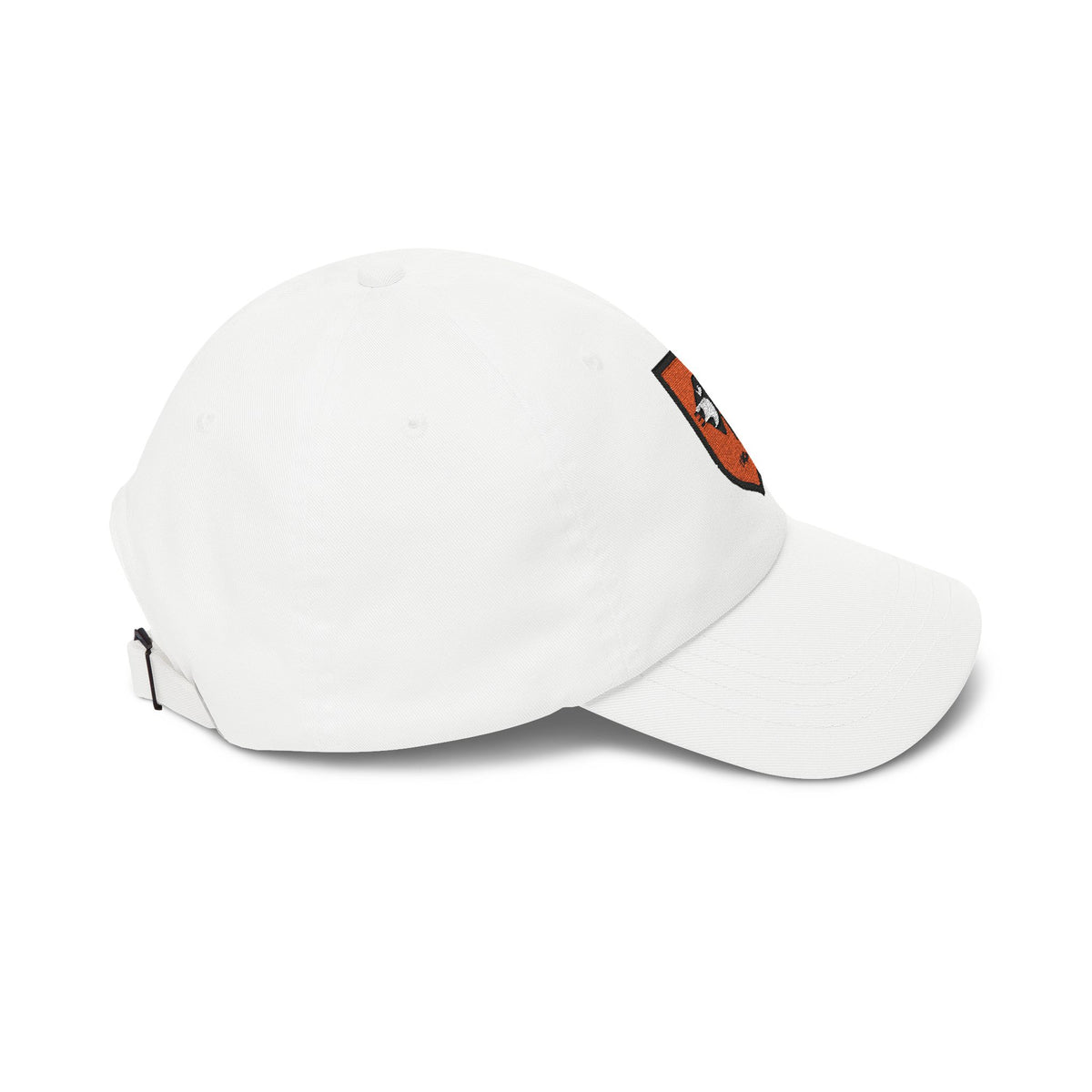 Hull Soccer Dad Cap — Embroidered, Orange, Black & White