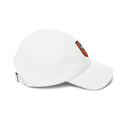 Hull Soccer Dad Cap — Embroidered, Orange, Black & White