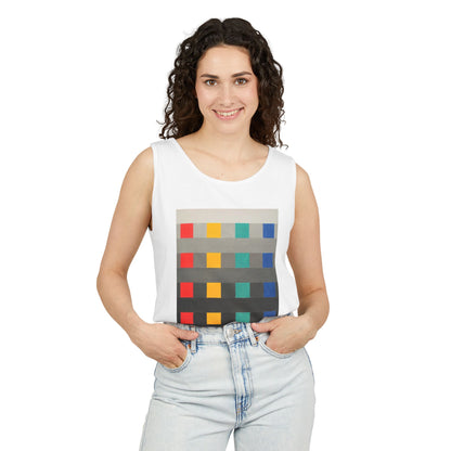 plate 307 tank - White