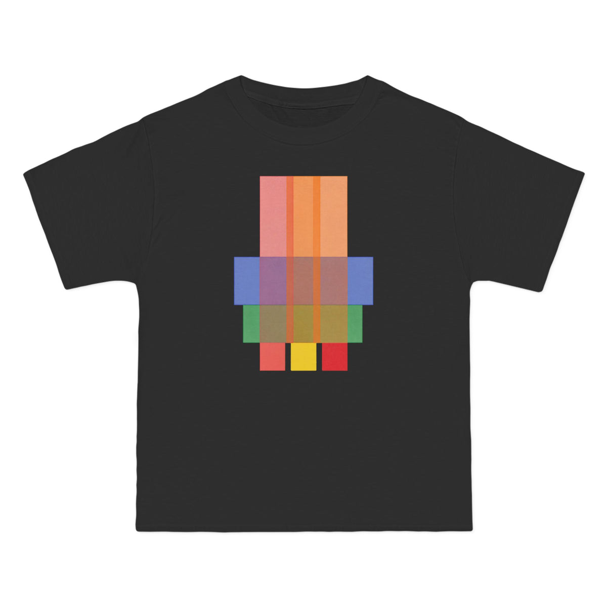 plate 351 beefy tee - Black