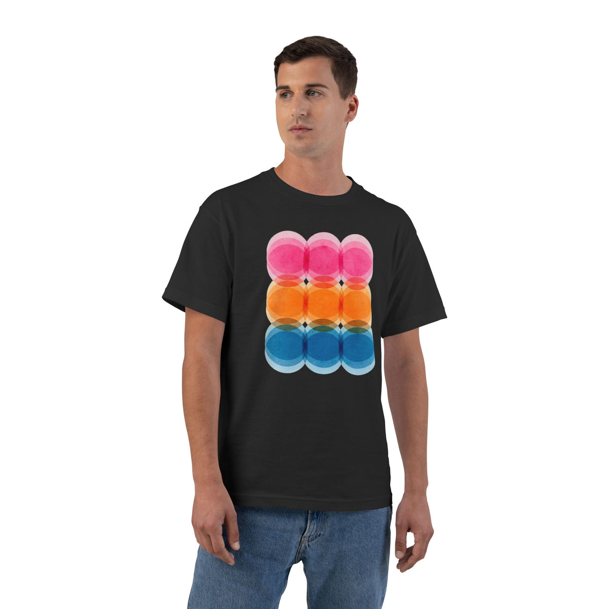 plate 369 beefy tee - Black by onlycolor