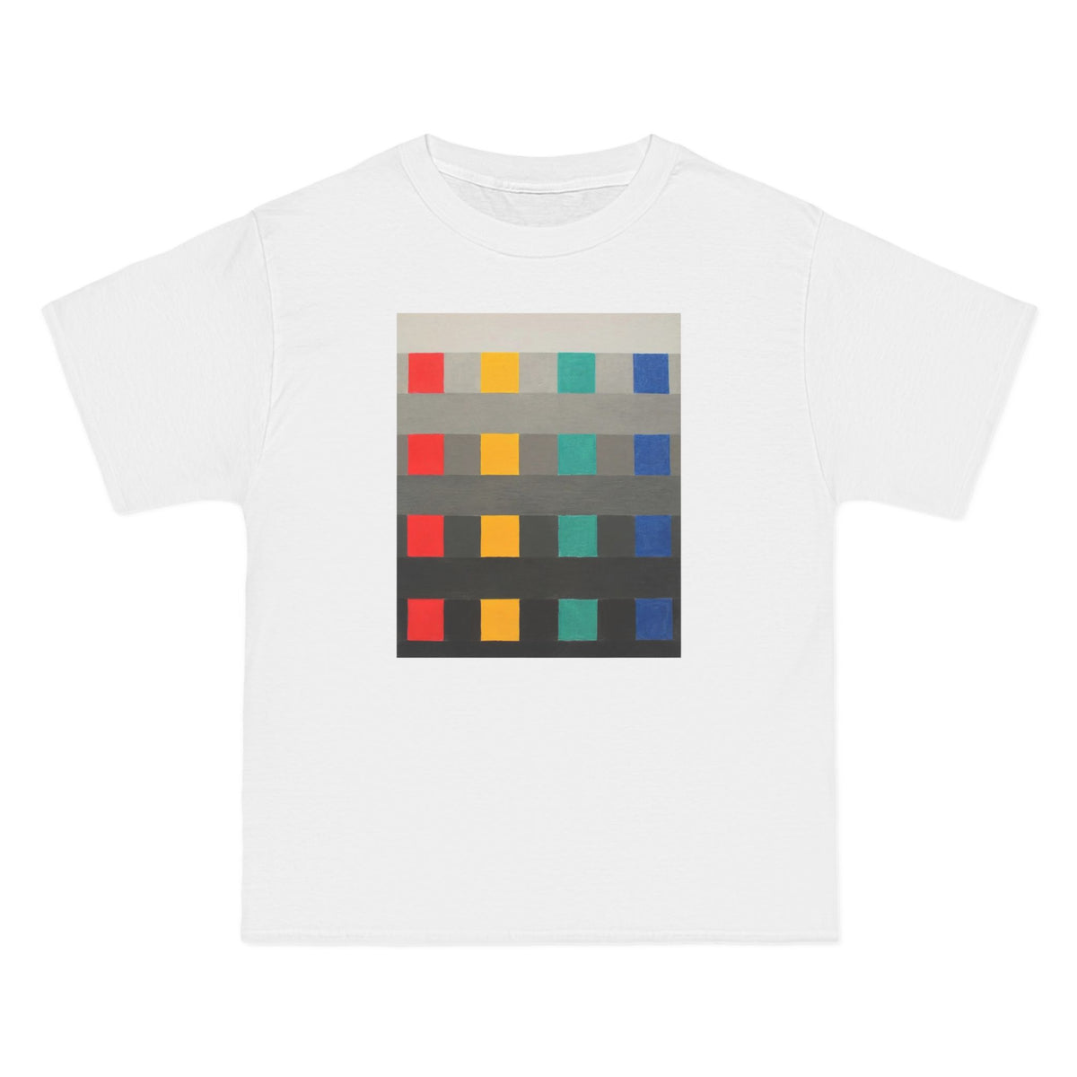 plate 307 beefy tee - White