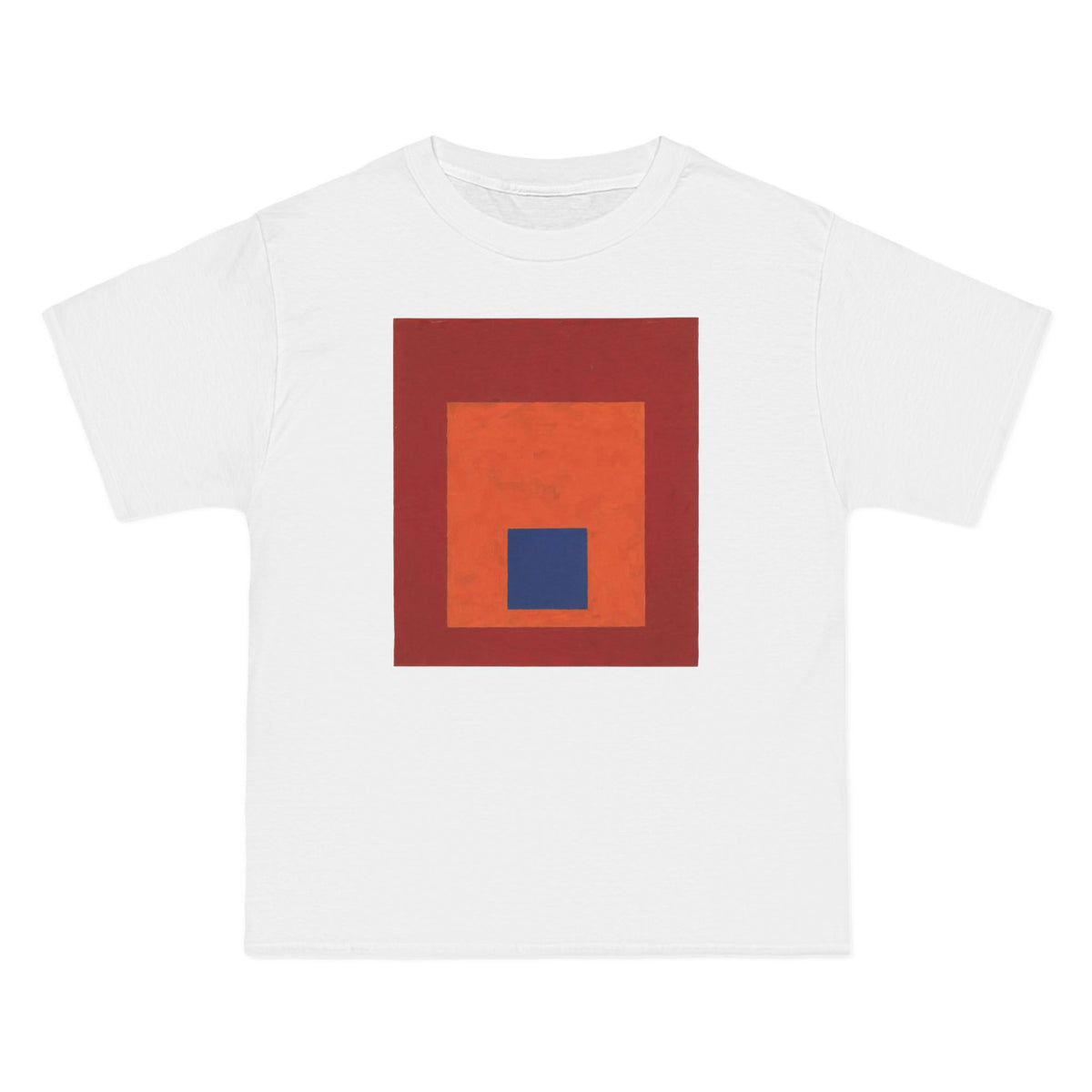 plate 011 beefy tee - White by onlycolor