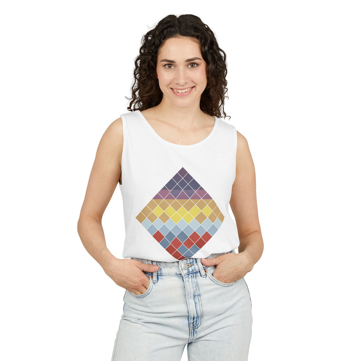 plate 314 tank - White