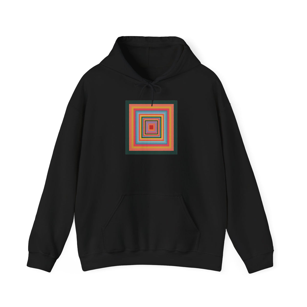 plate 155 hoodie - Black
