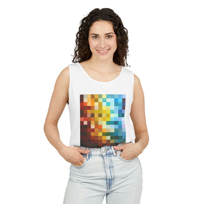 plate 245 tank - White