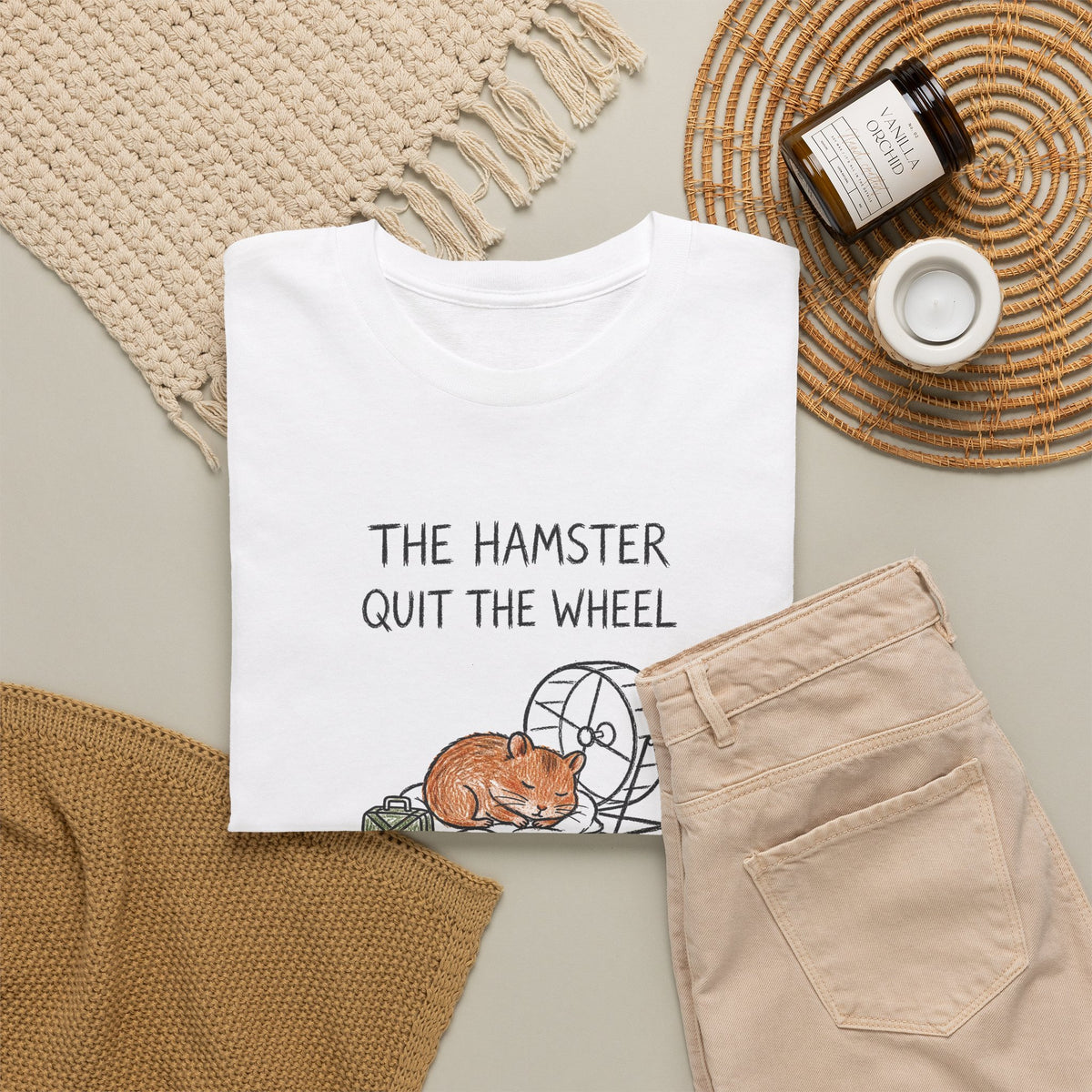 Quit Wheel tee by doodledude