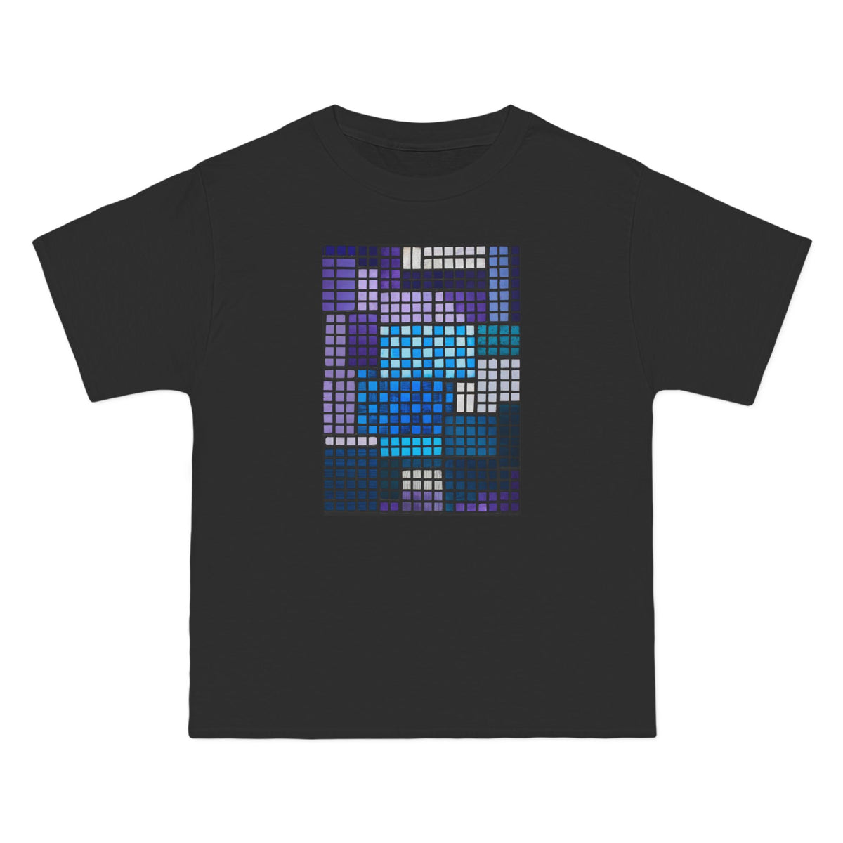 plate 002 beefy tee - Black by onlycolor