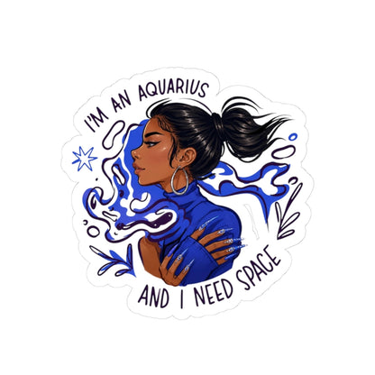 Just Da Vibe Kiss-Cut Stickers — creator merch on MRCH