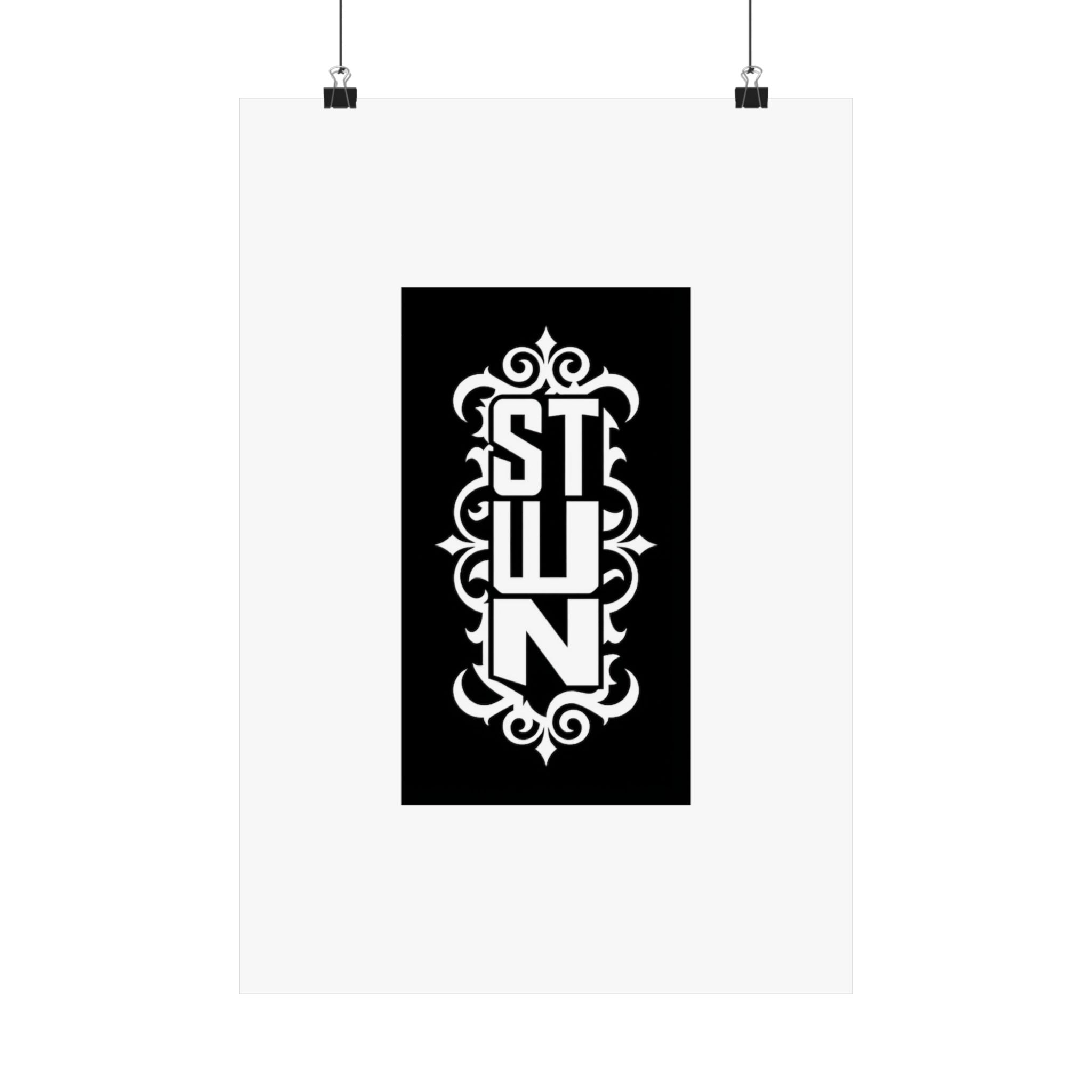 Matte Vertical Posters
