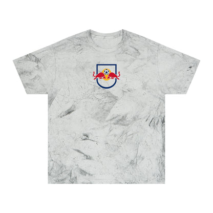 New York Soccer Tie-Dye Tee — Smoke, Navy, Red & Gold