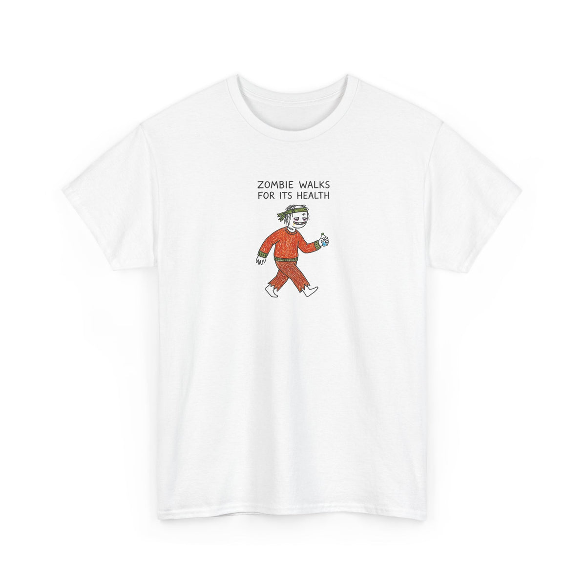 Healthy Zombie tee by doodledude