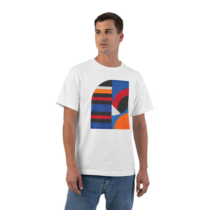 plate 212 beefy tee - White