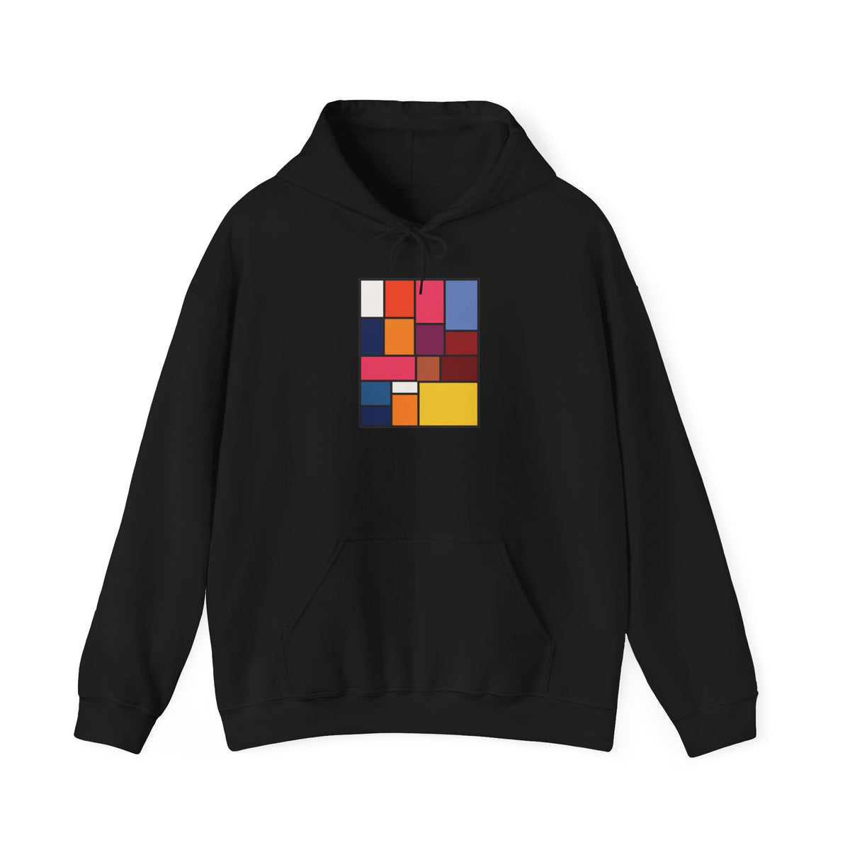 plate 124 hoodie - Black