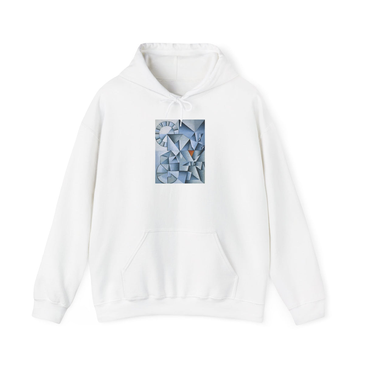 plate 055 hoodie - White