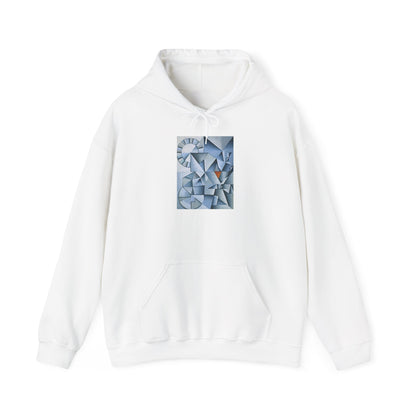 plate 055 hoodie - White