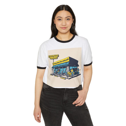 Unisex Cotton Ringer T-Shirt
