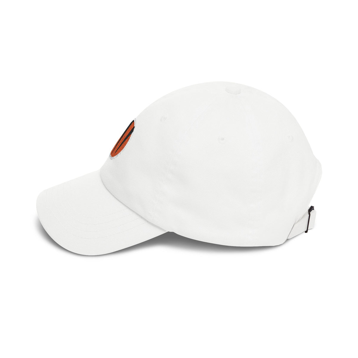 Cincinnati Football Dad Cap — Embroidered, Orange, Black & White