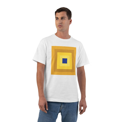 plate 019 beefy tee - White